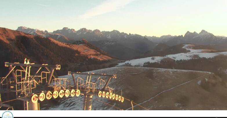 Webcam Passo Brocon-Marande - Panorama vs. Paradiso