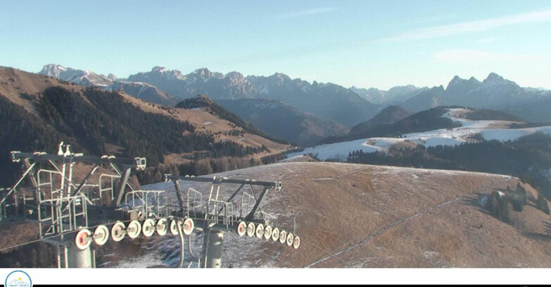 Webcam Passo Brocon-Marande - Panorama vs. Paradiso