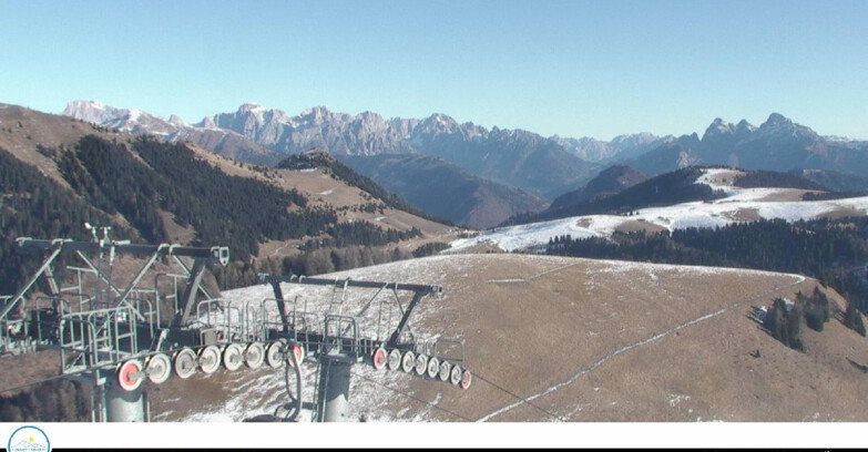 Webcam Passo Brocon-Marande - Panorama vs. Paradiso