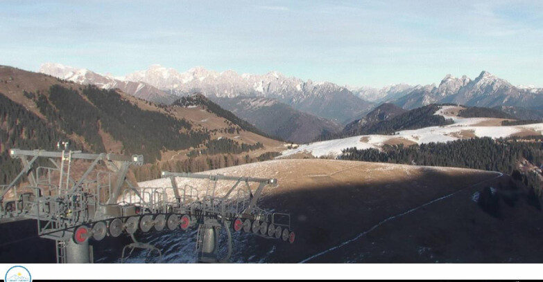 Webcam Passo Brocon-Marande - Panorama vs. Paradiso