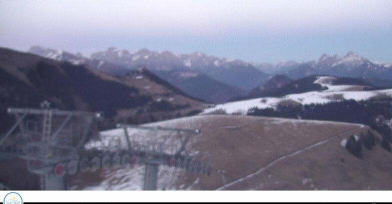 Webcam Passo Brocon-Marande - Panorama vs. Paradiso