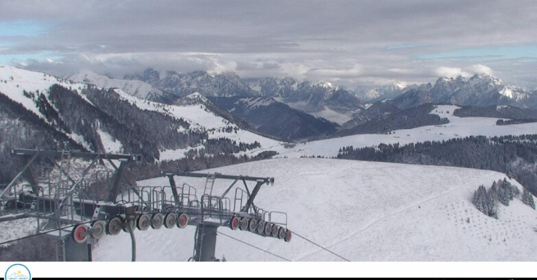 Webcam Passo Brocon-Marande - Panorama vs. Paradiso