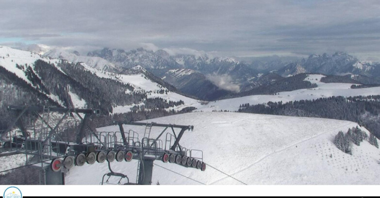 Webcam Passo Brocon-Marande - Panorama vs. Paradiso