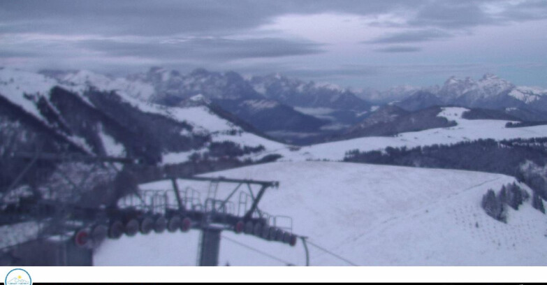 Webcam Passo Brocon-Marande - Panorama vs. Paradiso