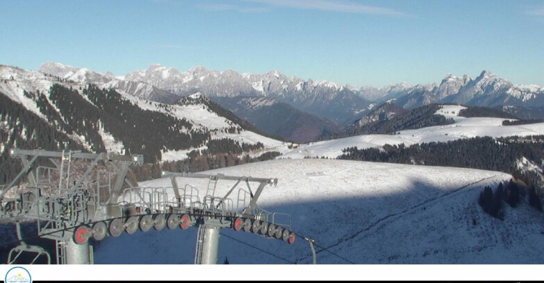 Webcam Passo Brocon-Marande - Panorama vs. Paradiso