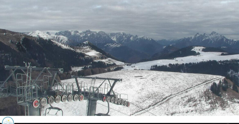 Webcam Passo Brocon-Marande - Panorama vs. Paradiso