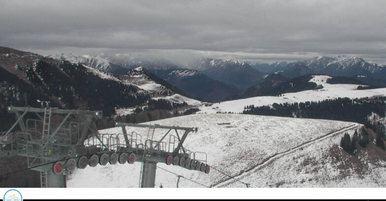 Webcam Passo Brocon-Marande - Panorama vs. Paradiso