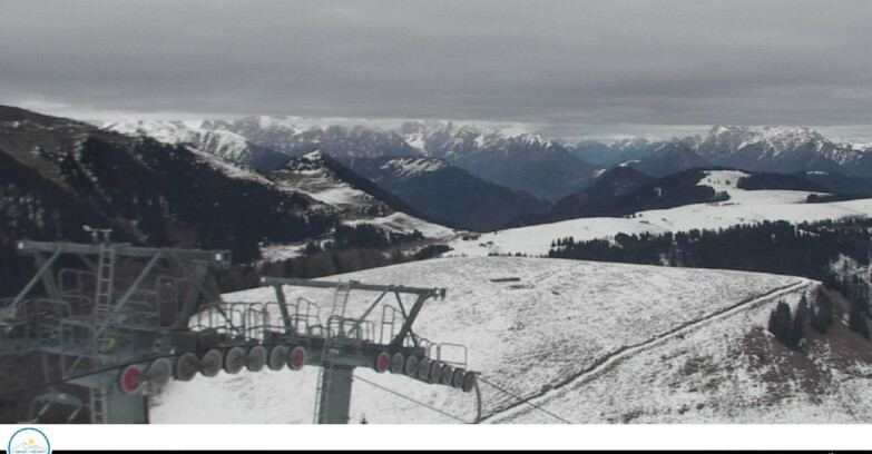 Webcam Passo Brocon-Marande - Panorama vs. Paradiso