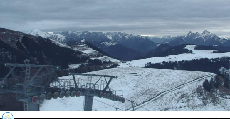 Webcam Passo Brocon-Marande - Panorama vs. Paradiso