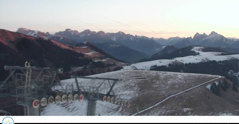 Webcam Passo Brocon-Marande - Panorama vs. Paradiso