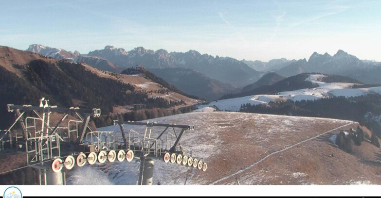 Webcam Passo Brocon-Marande - Panorama vs. Paradiso