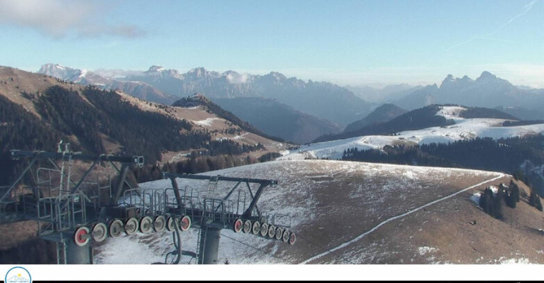 Webcam Passo Brocon-Marande - Panorama vs. Paradiso
