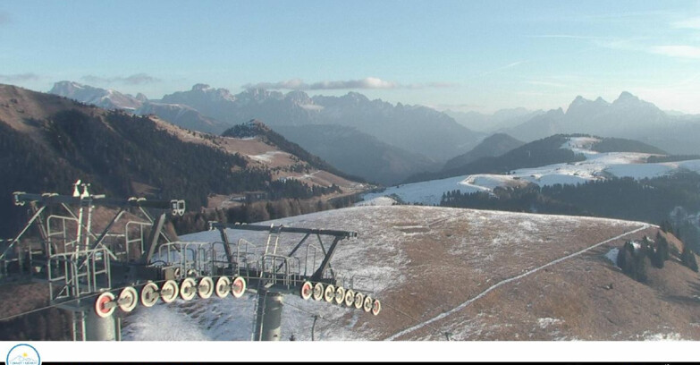 Webcam Passo Brocon-Marande - Panorama vs. Paradiso