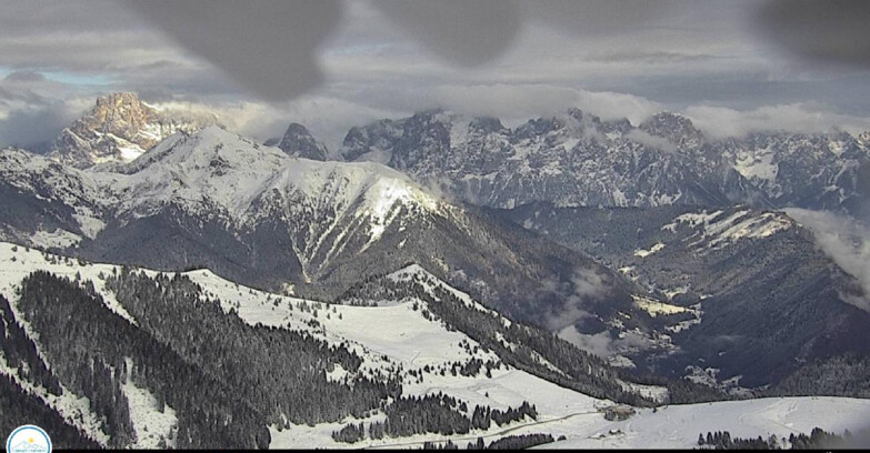 Webcam Маранде - Brocon Pass and Pale di S.Martino 