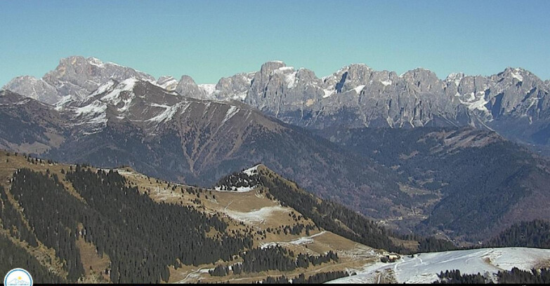 Webcam Маранде - Brocon Pass and Pale di S.Martino 