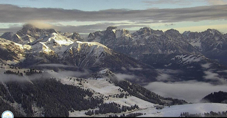 Webcam Маранде - Brocon Pass and Pale di S.Martino 