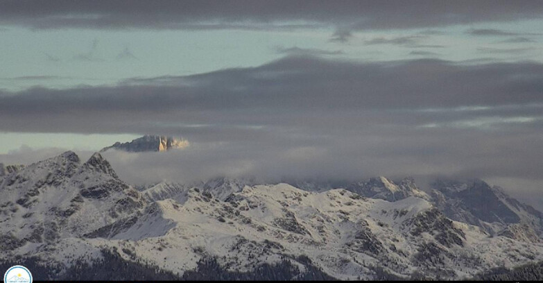 Webcam Passo Brocon-Marande - Pistes Paradiso and Lagorai 