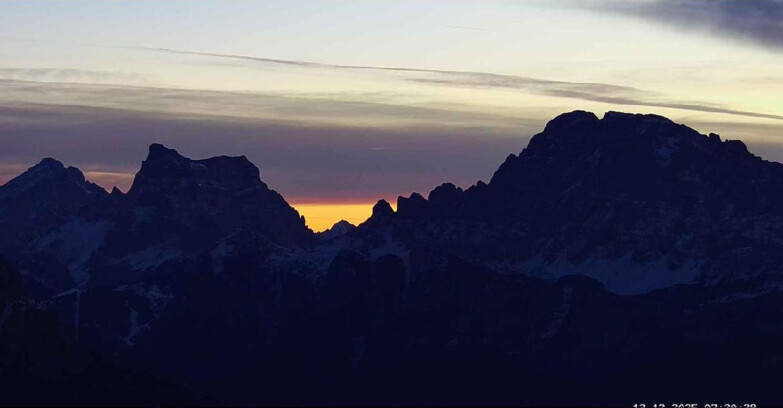 Webcam Passo San Pellegrino-Falcade  - Pelmo e Civetta