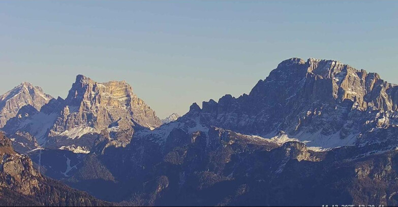 Webcam Passo San Pellegrino-Falcade - Pelmo e Civetta