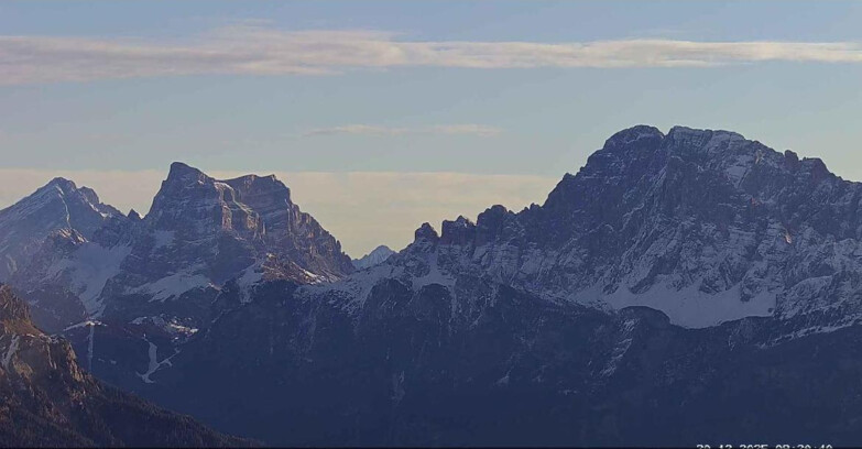 Webcam Passo San Pellegrino-Falcade  - Pelmo e Civetta