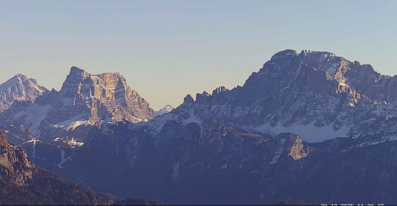 Webcam Passo San Pellegrino-Falcade - Pelmo e Civetta