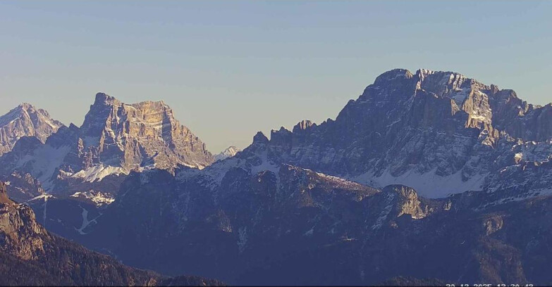 Webcam Passo San Pellegrino-Falcade - Pelmo e Civetta