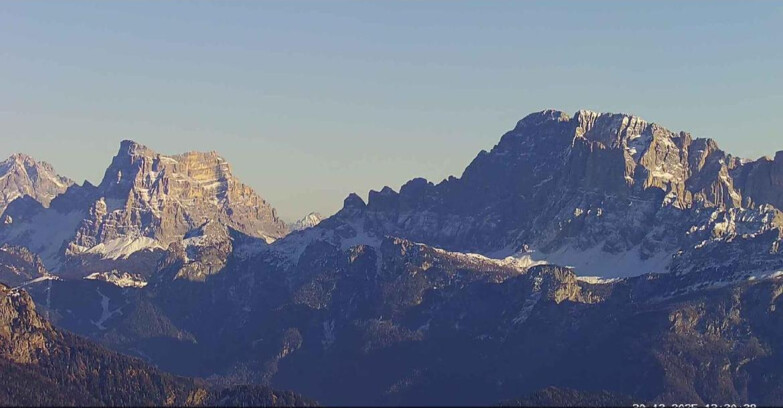 Webcam Passo San Pellegrino-Falcade - Pelmo e Civetta