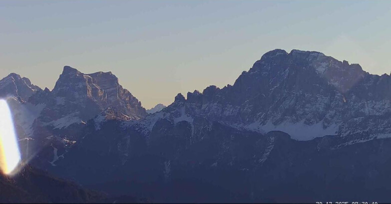 Webcam Passo San Pellegrino-Falcade - Pelmo e Civetta