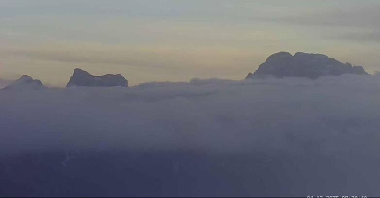 Webcam Passo San Pellegrino-Falcade - Pelmo e Civetta