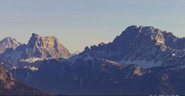 Webcam Пассо Сан-Пеллегрино-Фалькаде  - Pelmo e Civetta