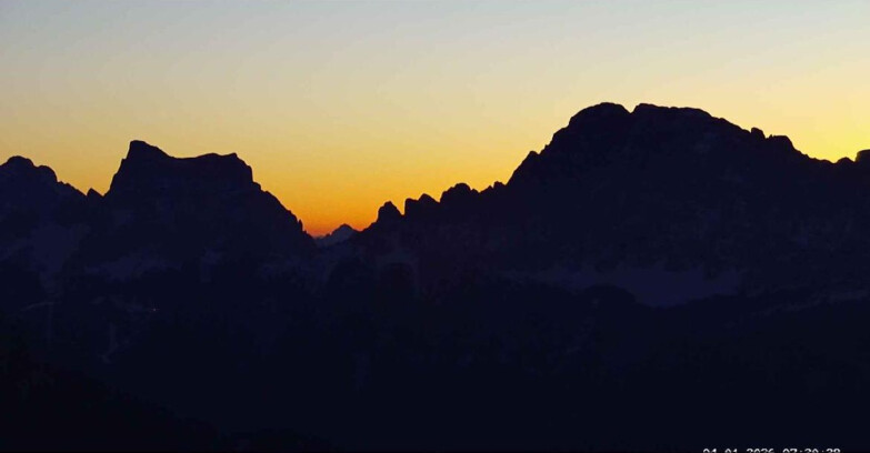 Webcam Passo San Pellegrino-Falcade  - Pelmo e Civetta