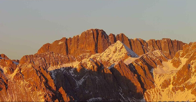 Webcam Passo San Pellegrino-Falcade  - Marmolada