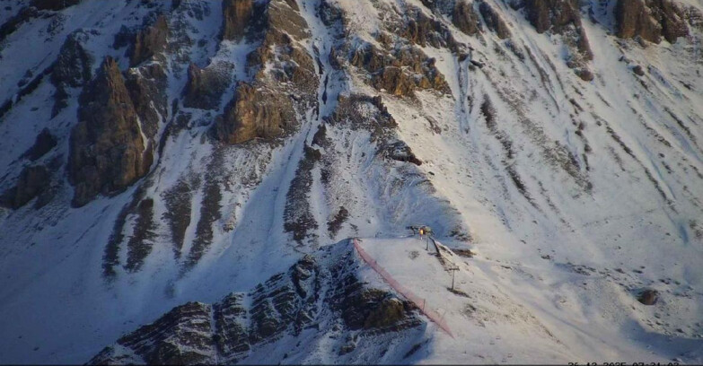 Webcam Пассо Сан-Пеллегрино-Фалькаде  - Seggiovia Cima Uomo