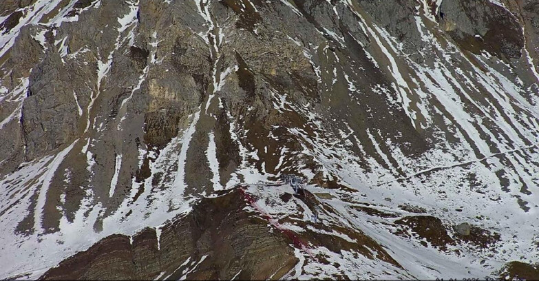 Webcam Пассо Сан-Пеллегрино-Фалькаде  - Seggiovia Cima Uomo