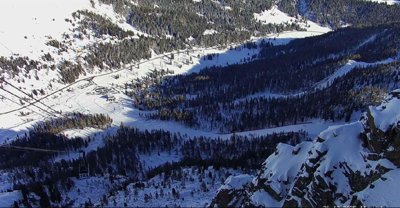 Webcam Passo San Pellegrino-Falcade  - Pista Funivia