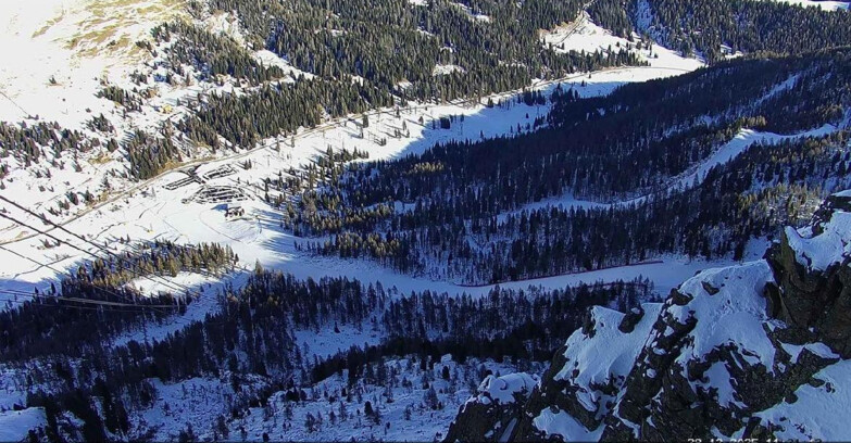 Webcam Passo San Pellegrino-Falcade  - Pista Funivia