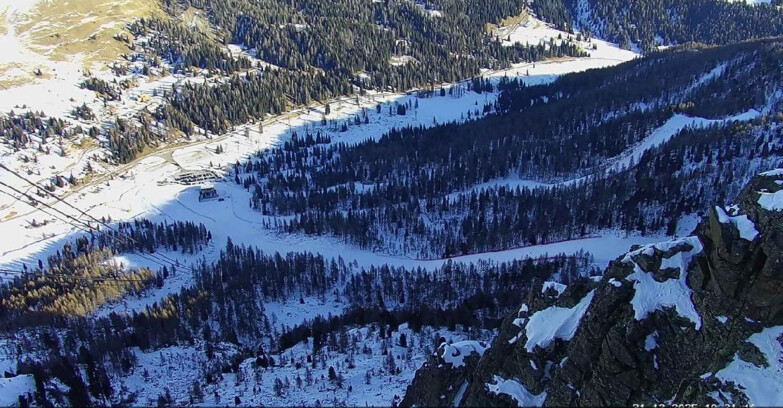 Webcam Пассо Сан-Пеллегрино-Фалькаде  - Pista Funivia