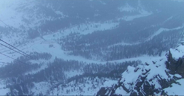 Webcam Passo San Pellegrino-Falcade - Pista Funivia