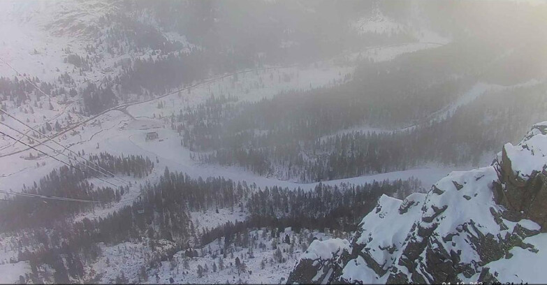 Webcam Passo San Pellegrino-Falcade - Pista Funivia