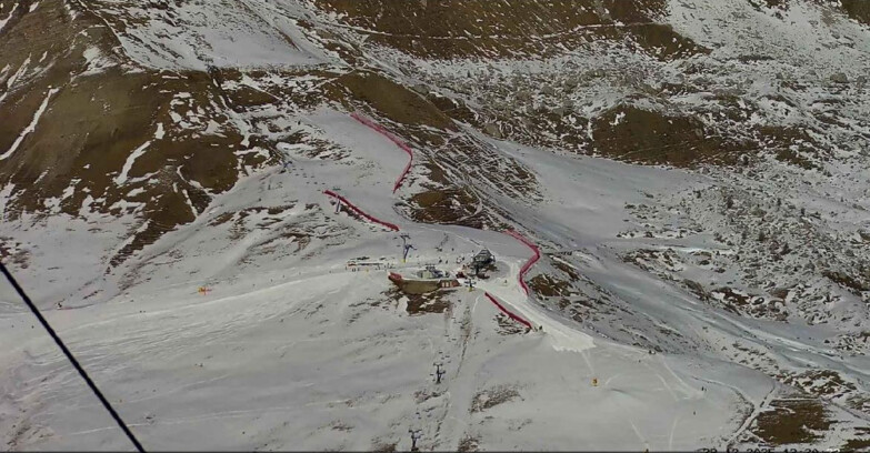 Webcam Passo San Pellegrino-Falcade  - Costabella - Cima Uomo