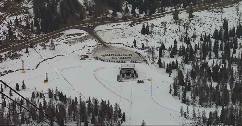 Webcam Passo San Pellegrino-Falcade  - Arrivo Seggiovia