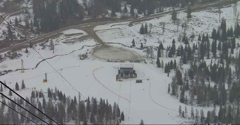 Webcam Passo San Pellegrino-Falcade  - Arrivo Seggiovia