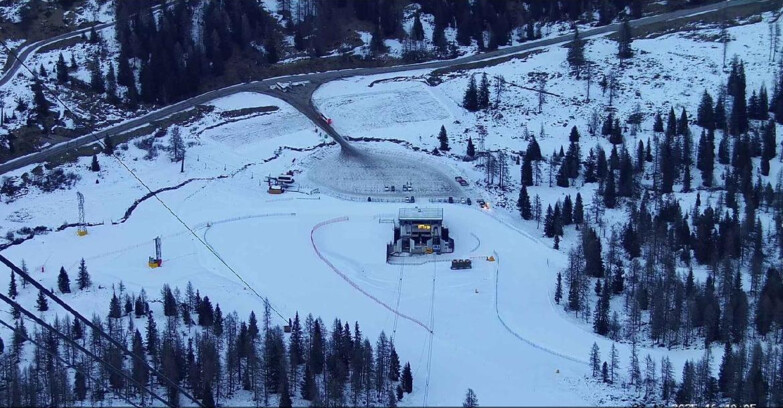 Webcam Passo San Pellegrino-Falcade  - Arrivo Seggiovia