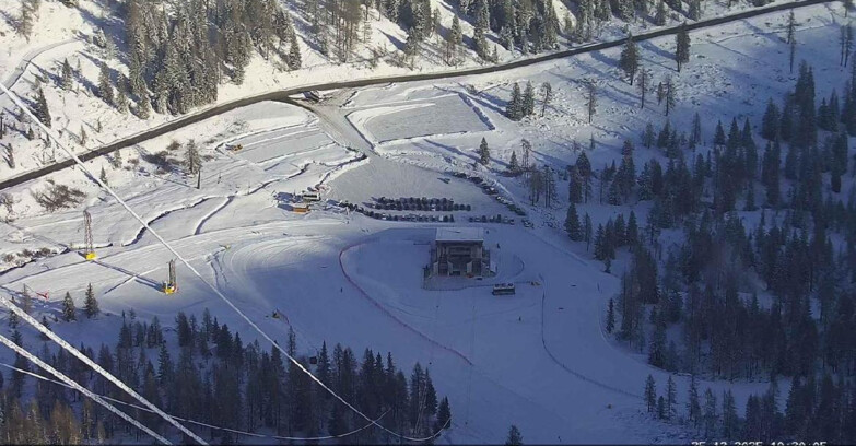 Webcam Passo San Pellegrino-Falcade  - Arrivo Seggiovia