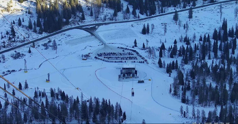 Webcam Passo San Pellegrino-Falcade - Arrivo Seggiovia