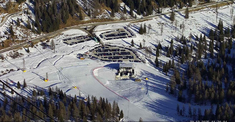 Webcam Passo San Pellegrino-Falcade  - Arrivo Seggiovia