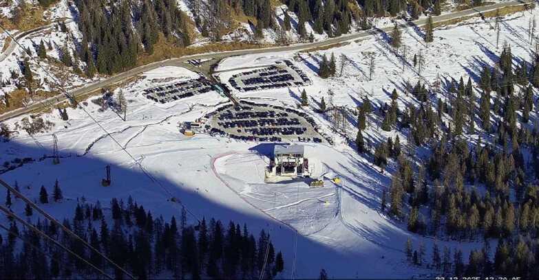 Webcam Passo San Pellegrino-Falcade  - Arrivo Seggiovia
