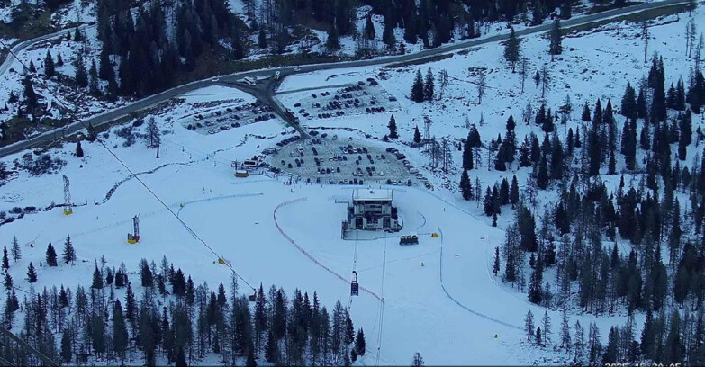 Webcam Passo San Pellegrino-Falcade  - Arrivo Seggiovia