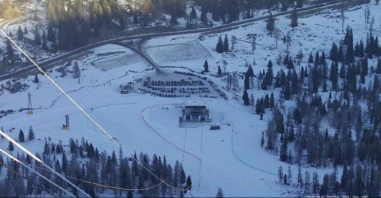 Webcam Passo San Pellegrino-Falcade - Arrivo Seggiovia