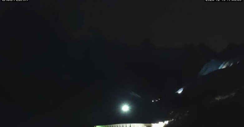 Webcam Canazei Belvedere - Lago e Passo Fedaia